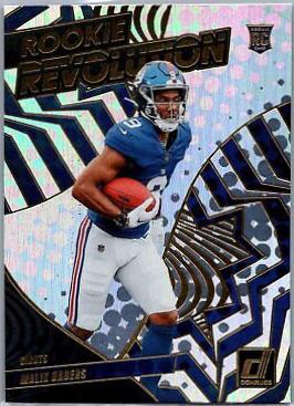 2024 Panini Donruss Rookie Revolution Malik Nabers #17 card