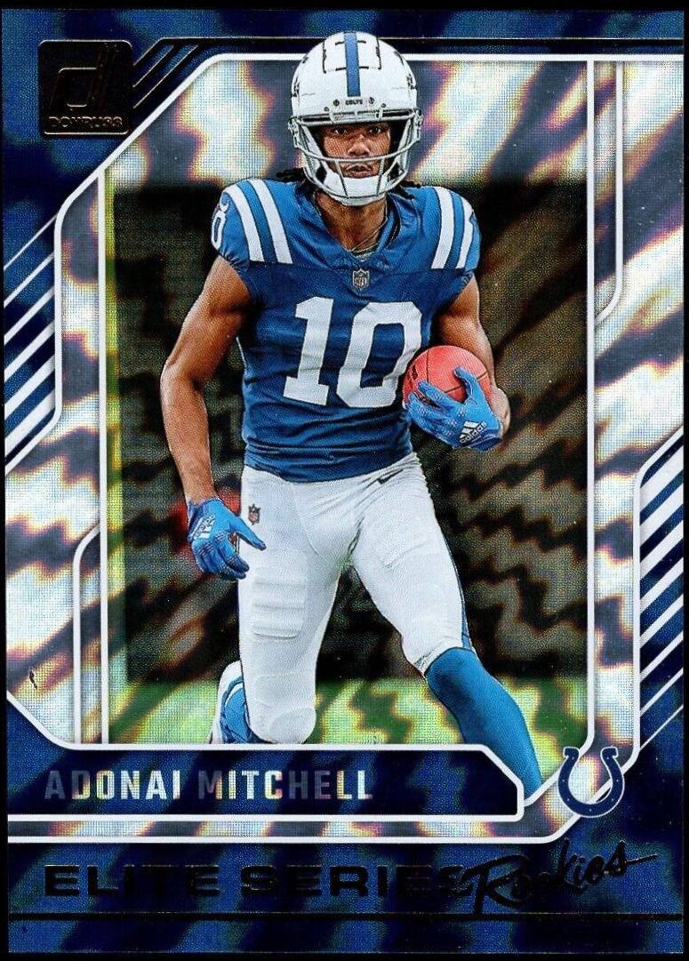 2024 Panini Donruss The Elite Series Rookies Adonai Mitchell #29 card