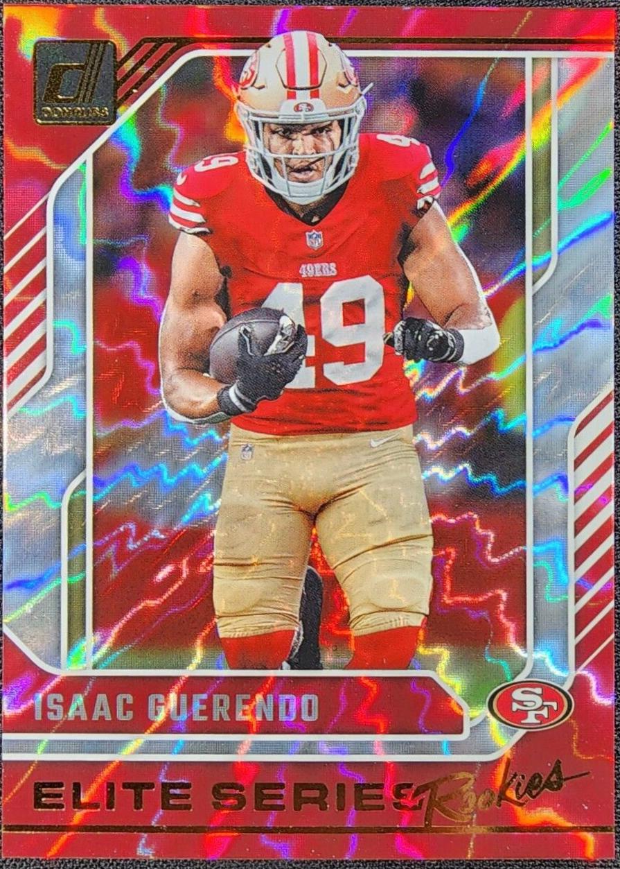 2024 Panini Donruss The Elite Series Rookies Isaac Guerendo #27 card