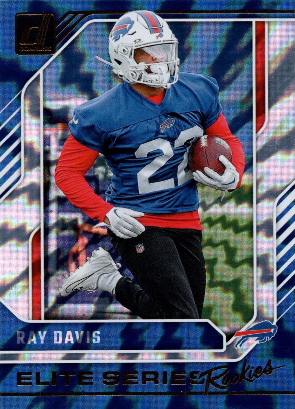 2024 Panini Donruss The Elite Series Rookies Ray Davis #12 card
