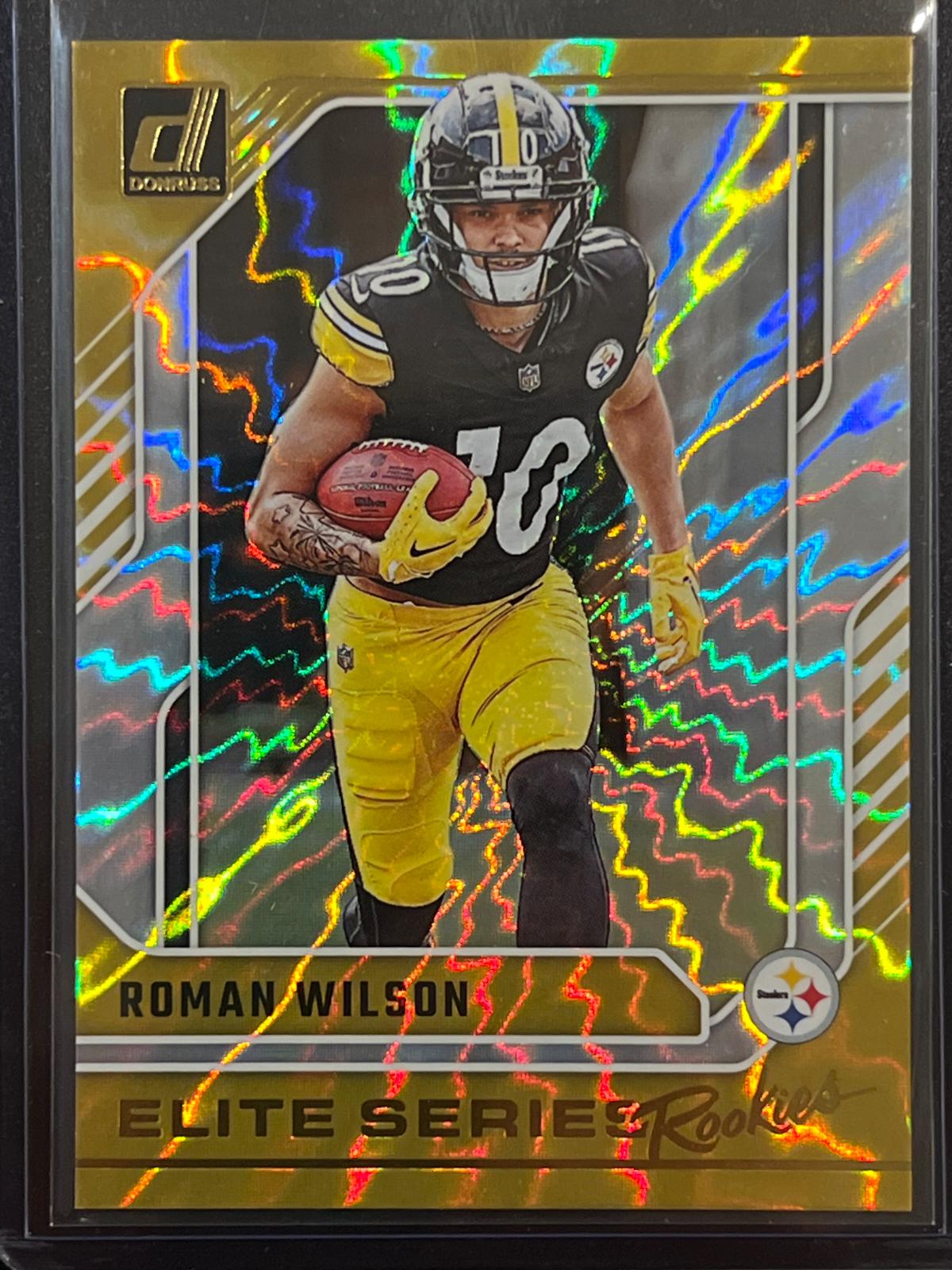 2024 Panini Donruss The Elite Series Rookies Roman Wilson #23 card