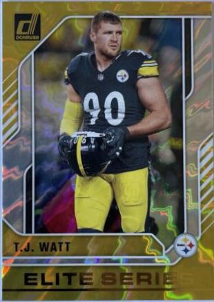 2024 Panini Donruss The Elite Series T.J. Watt #27 card