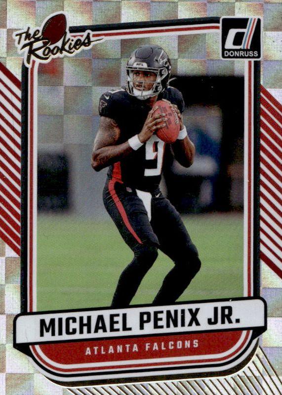 2024 Panini Donruss The Rookies Michael Penix Jr. #TR-2 card