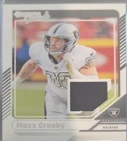 2024 Panini Donruss Threads Maxx Crosby #DTH-MCR card