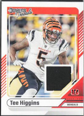 2024 Panini Donruss Threads Tee Higgins #DTH-THI card