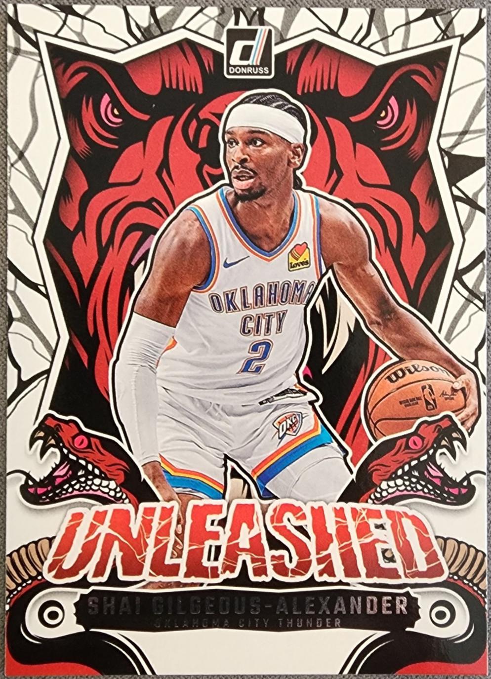 2024 Panini Donruss Unleashed Shai Gilgeous-Alexander #11 card