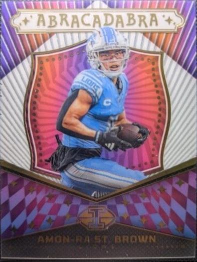 2024 Panini Illusions Abracadabra Amon-Ra St. Brown #13 card