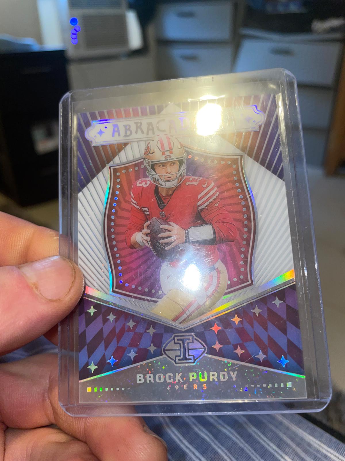 2024 Panini Illusions Abracadabra Brock Purdy [Stardust] #5 card