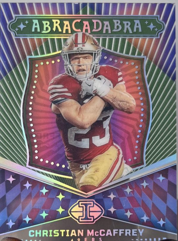 2024 Panini Illusions Abracadabra Christian McCaffrey #9 card
