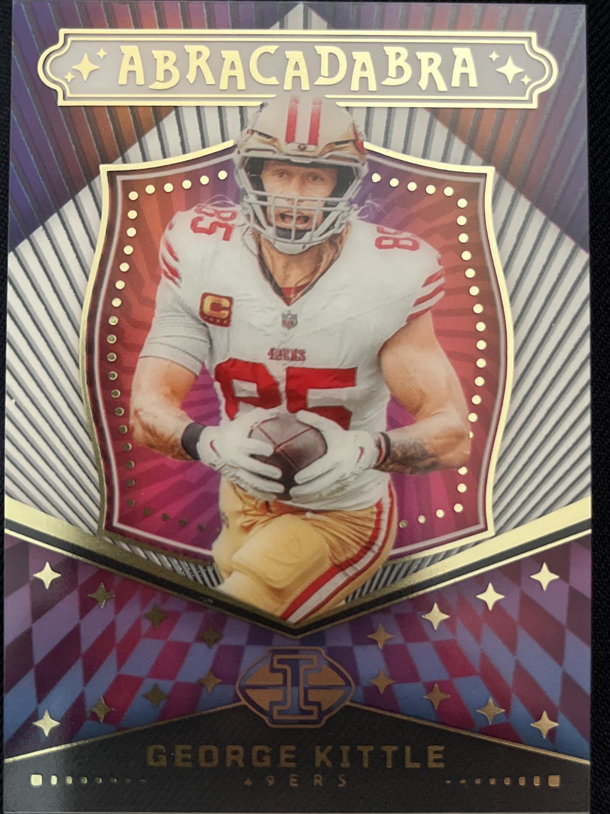 2024 Panini Illusions Abracadabra George Kittle #18 card