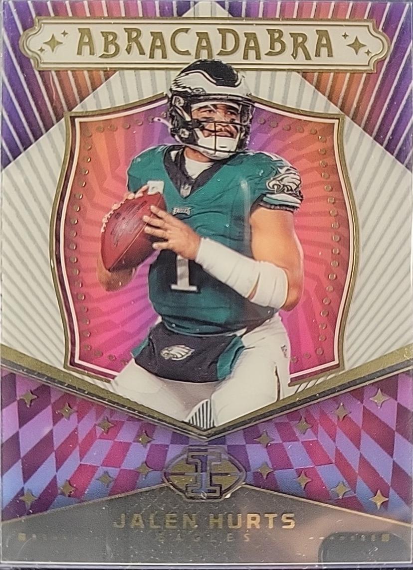 2024 Panini Illusions Abracadabra Jalen Hurts #3 card