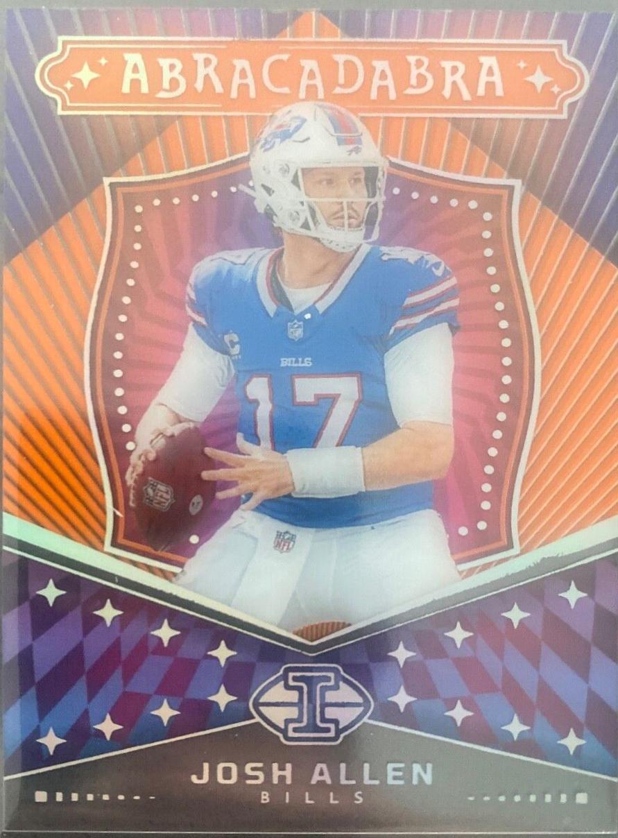 2024 Panini Illusions Abracadabra Josh Allen [Orange] #8 card