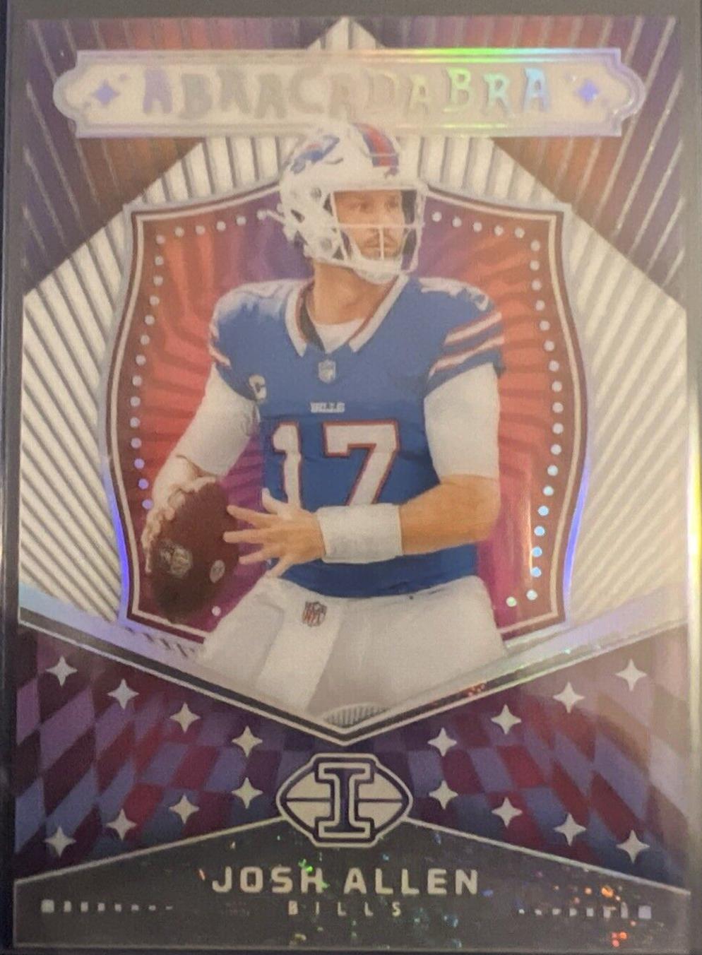 2024 Panini Illusions Abracadabra Josh Allen [Stardust] #8 card