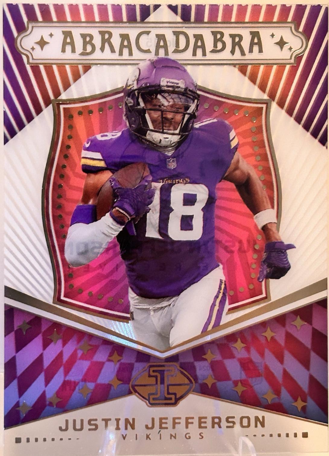 2024 Panini Illusions Abracadabra Justin Jefferson #15 card