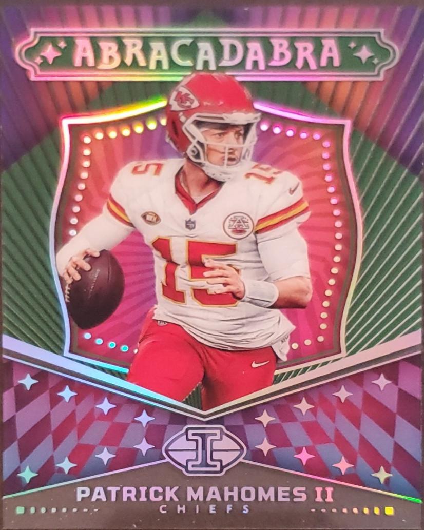 2024 Panini Illusions Abracadabra Patrick Mahomes II [Emerald] #1 card