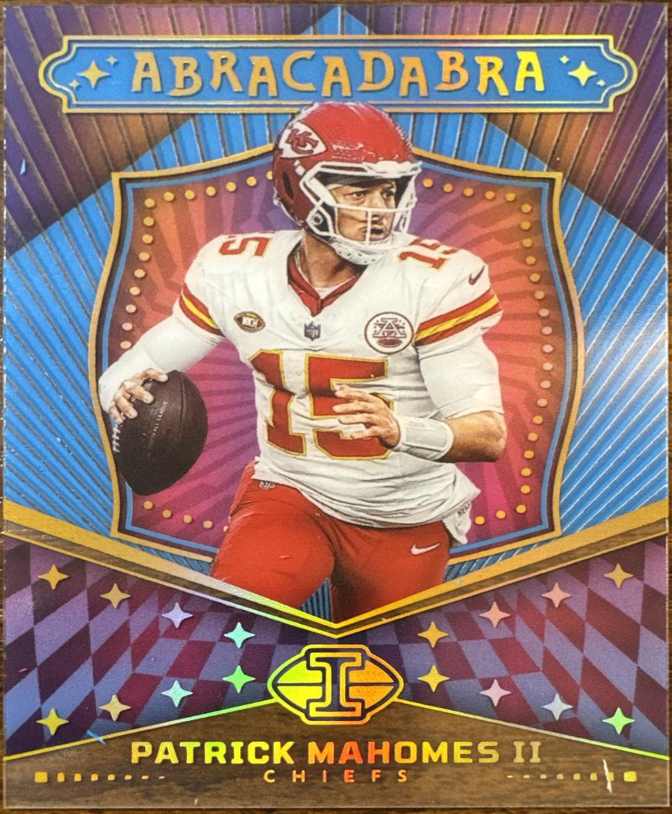 2024 Panini Illusions Abracadabra Patrick Mahomes II [Light Blue] #1 card