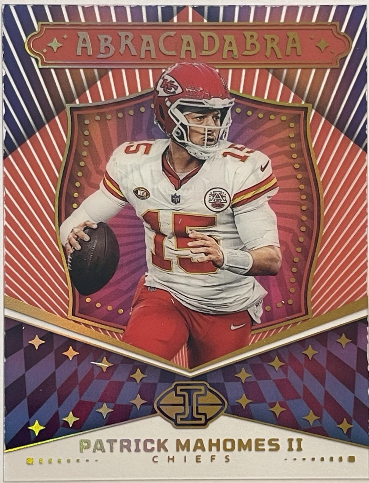 2024 Panini Illusions Abracadabra Patrick Mahomes II [Red] #1 card