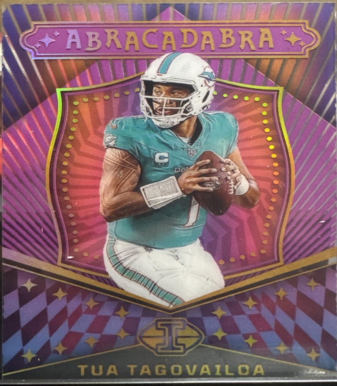 2024 Panini Illusions Abracadabra Tua Tagovailoa #6 card