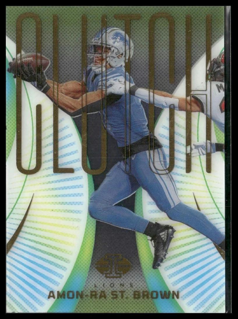 2024 Panini Illusions Clutch Amon-Ra St. Brown #9 card