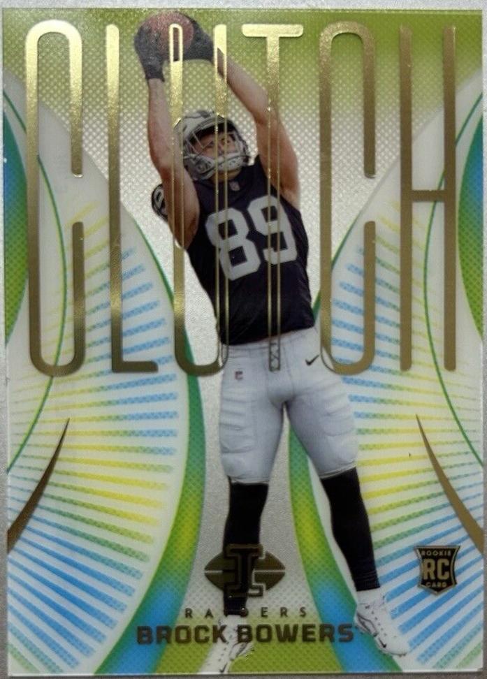 2024 Panini Illusions Clutch Brock Bowers #3 card