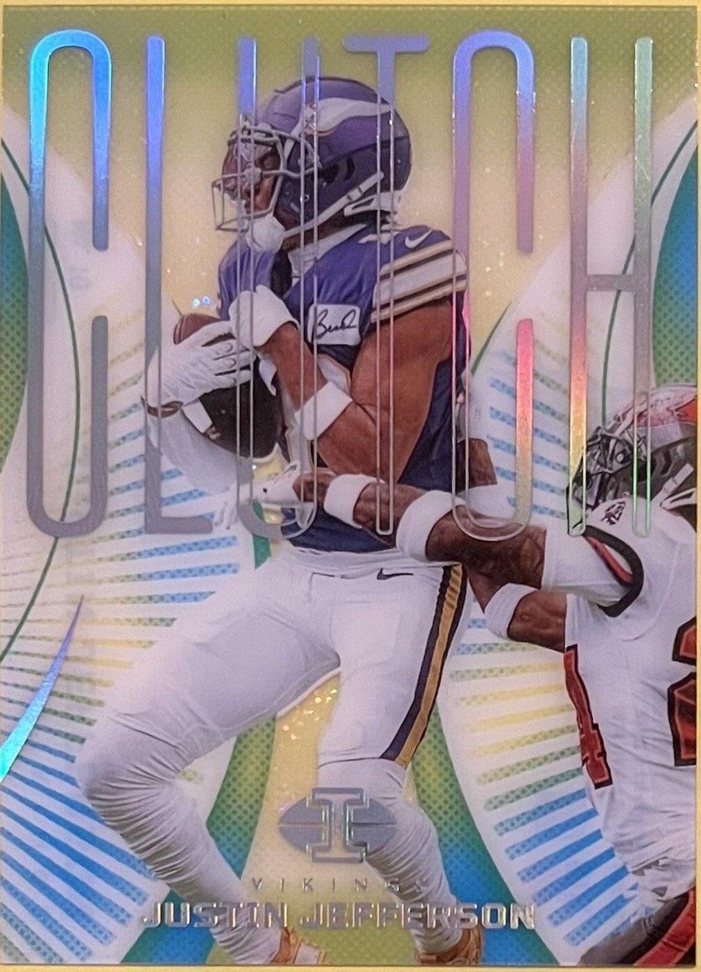 2024 Panini Illusions Clutch Justin Jefferson #10 card