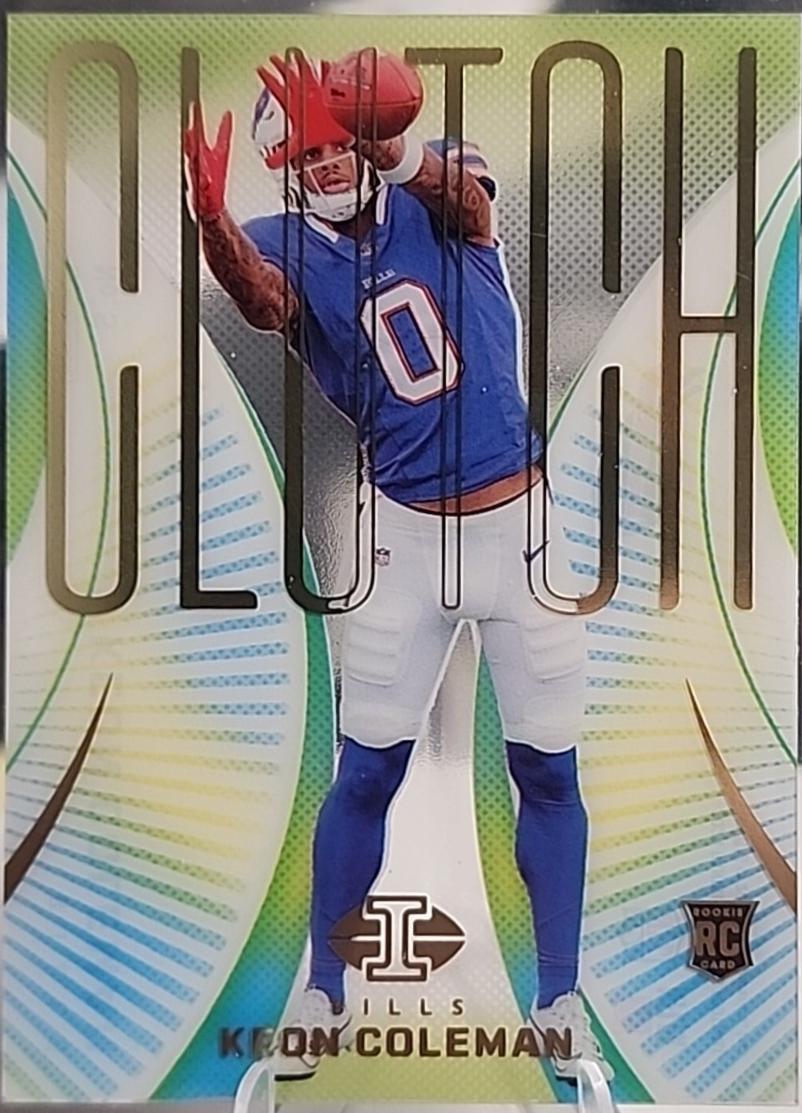 2024 Panini Illusions Clutch Keon Coleman #5 card
