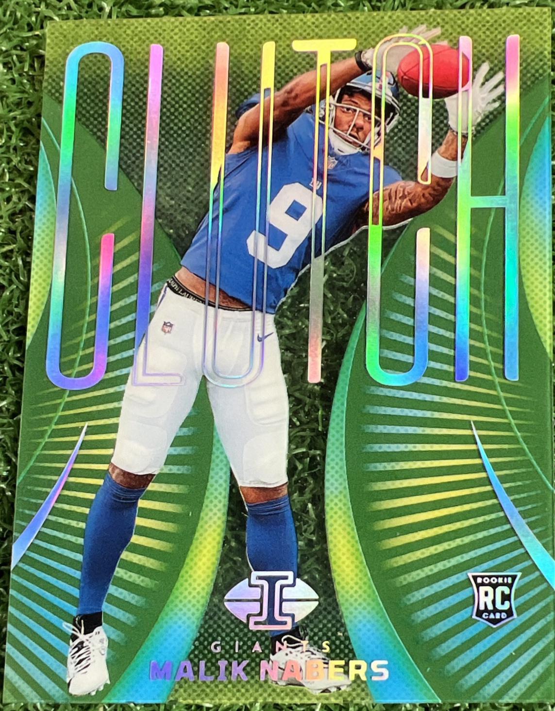 2024 Panini Illusions Clutch Malik Nabers [Emerald] #2 card
