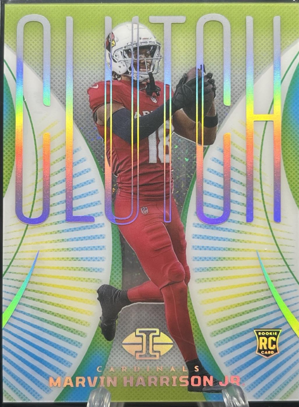 2024 Panini Illusions Clutch Marvin Harrison Jr. #1 card