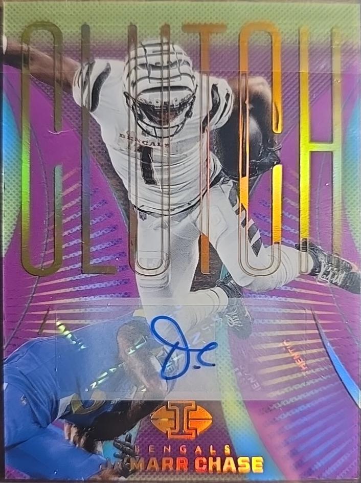 2024 Panini Illusions Clutch Signature Ja'Marr Chase #11 card
