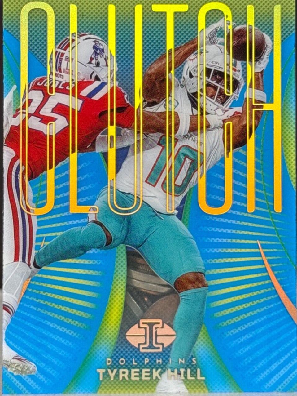 2024 Panini Illusions Clutch Tyreek Hill #12 card