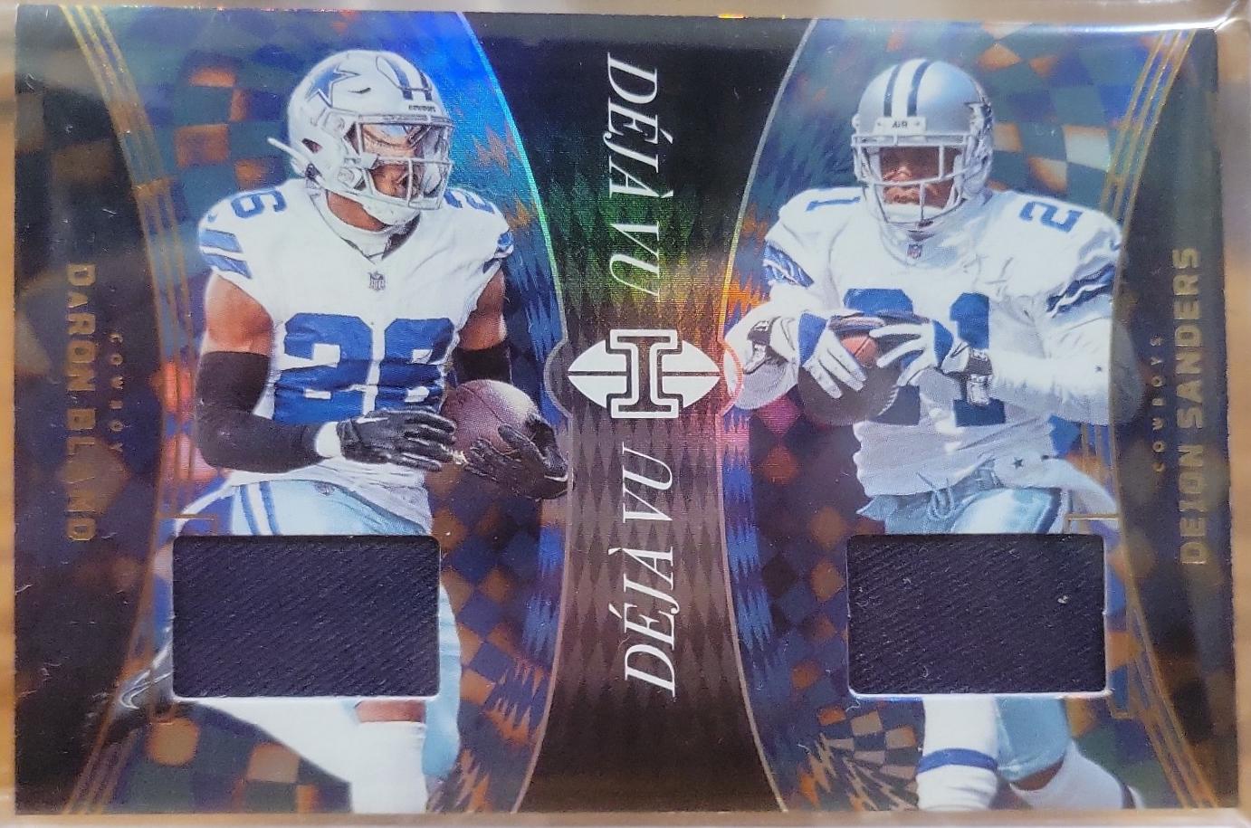 2024 Panini Illusions Deja Vu DaRon Bland / Deion Sanders #5 card