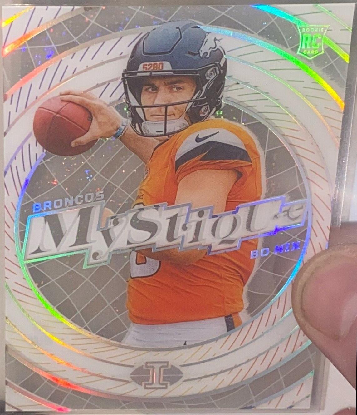 2024 Panini Illusions Mystique Bo Nix [Stardust] #3 card