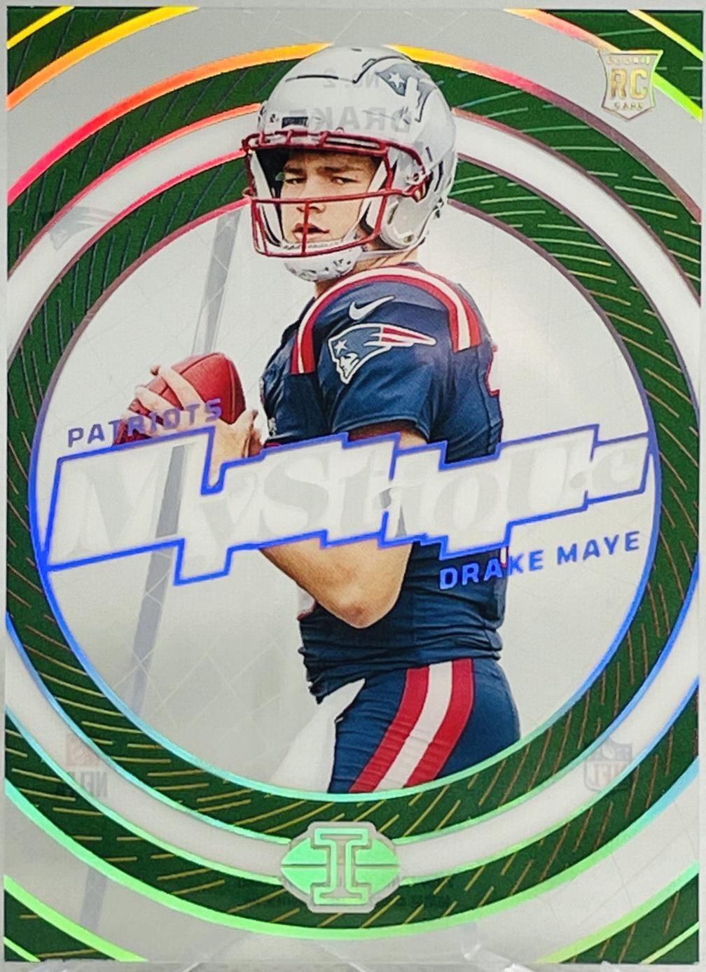 2024 Panini Illusions Mystique Drake Maye [Emerald] #2 card