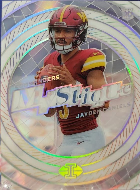 2024 Panini Illusions Mystique Jayden Daniels [Rainbow] #4 card