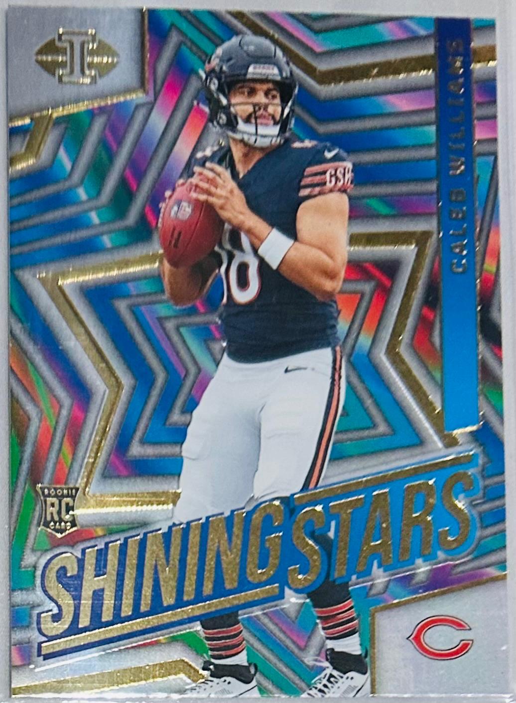 2024 Panini Illusions Shining Stars Caleb Williams #1 card