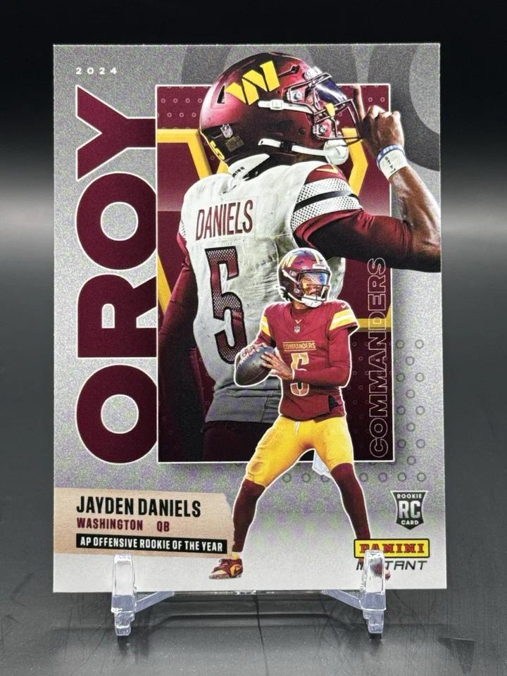 2024 Panini Instant Jayden Daniels #AW-OROY card