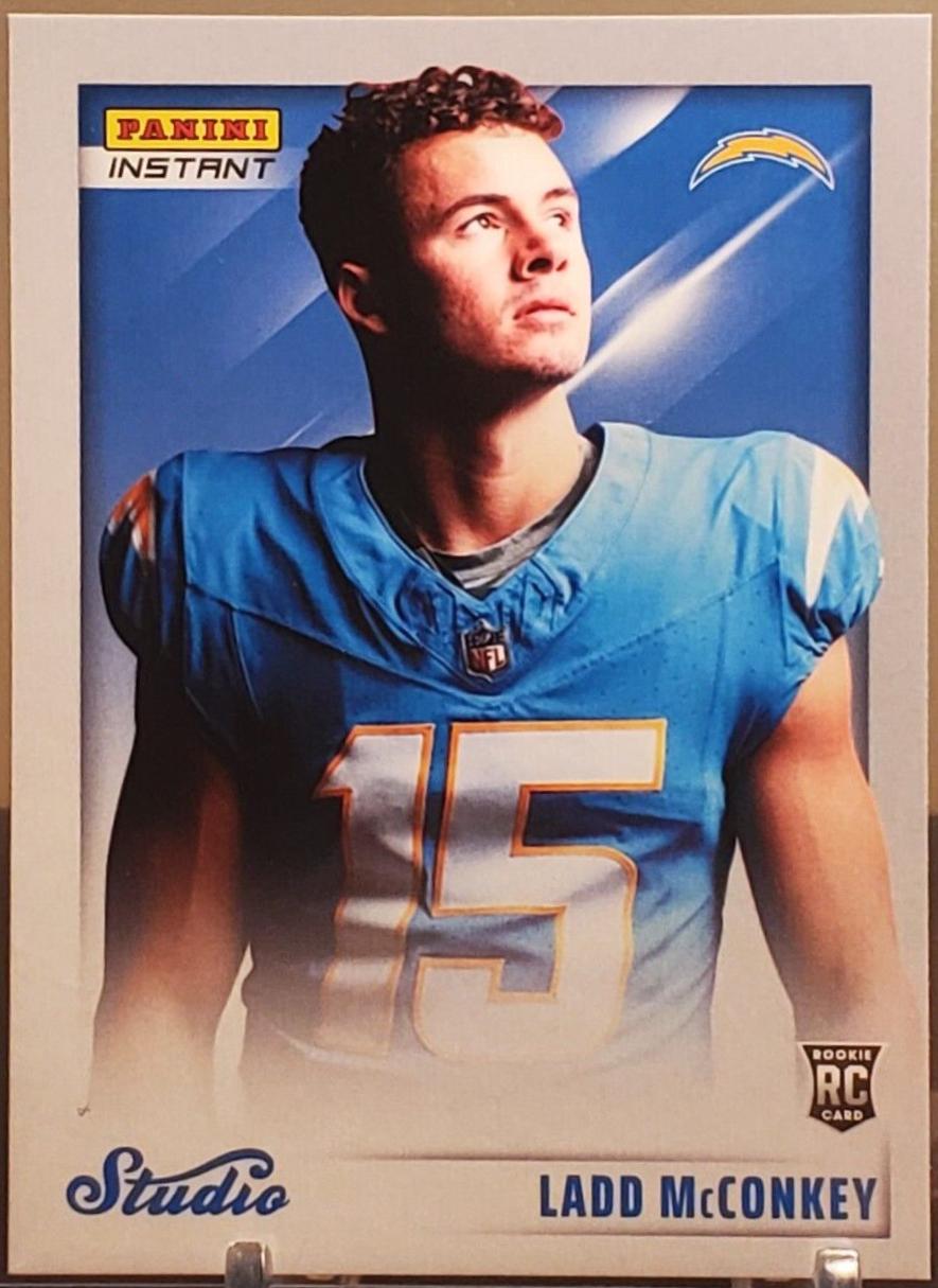 2024 Panini Instant Studio Rookies Ladd McConkey #SR-18 card