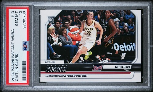 2024 Panini Instant WNBA Caitlin Clark #10 card
