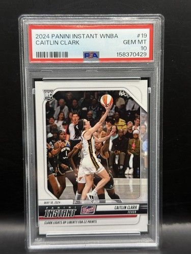 2024 Panini Instant WNBA Caitlin Clark #19 card