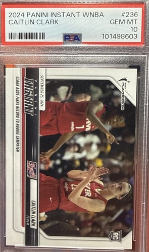 2024 Panini Instant WNBA Caitlin Clark #236 card