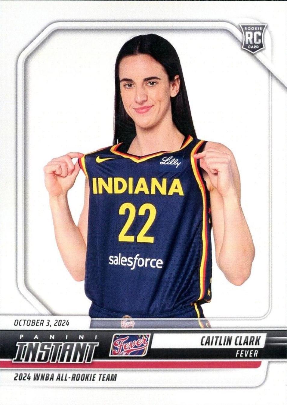 2024 Panini Instant WNBA Caitlin Clark #247 card