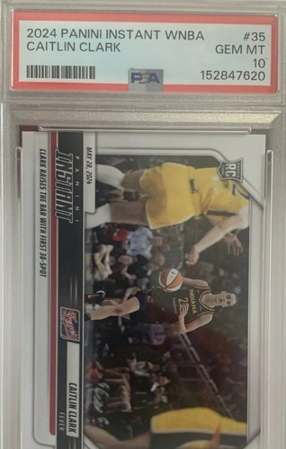 2024 Panini Instant WNBA Caitlin Clark #35 card