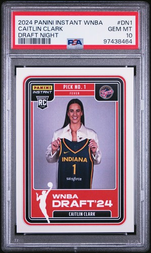 2024 Panini Instant WNBA Caitlin Clark #DN-1 card