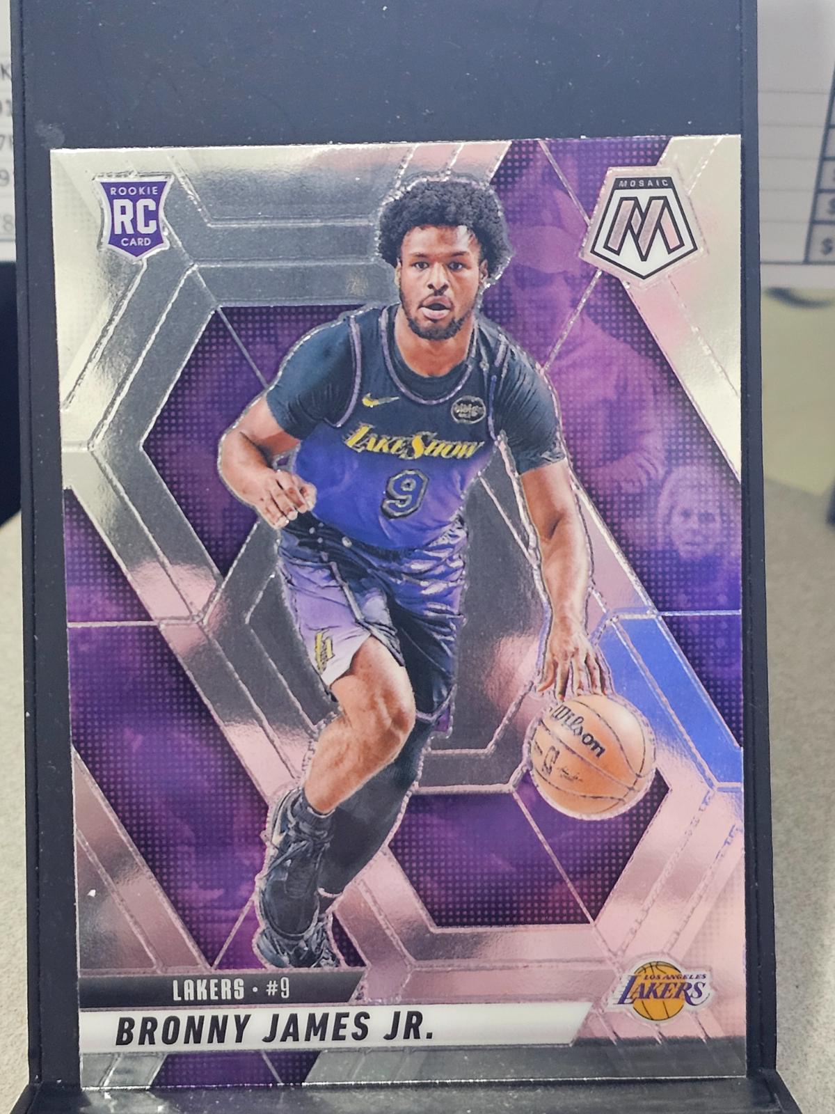 2024 Panini Mosaic Bronny James Jr. #214 card