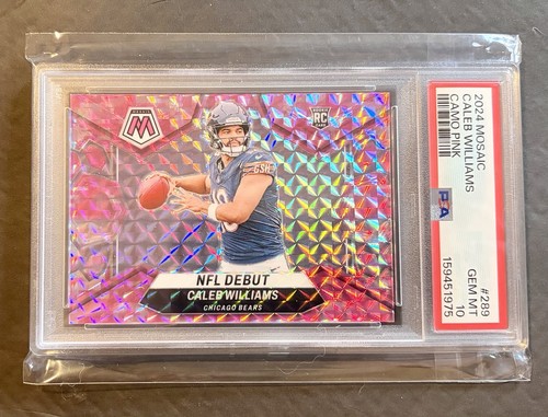 2024 Panini Mosaic Caleb Williams [Camo Pink] #289 card