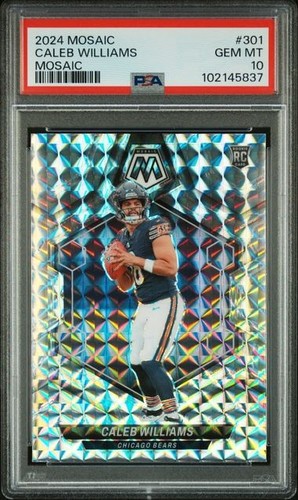 2024 Panini Mosaic Caleb Williams [Mosaic] #301 card