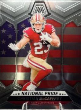 2024 Panini Mosaic Christian McCaffrey #256 card