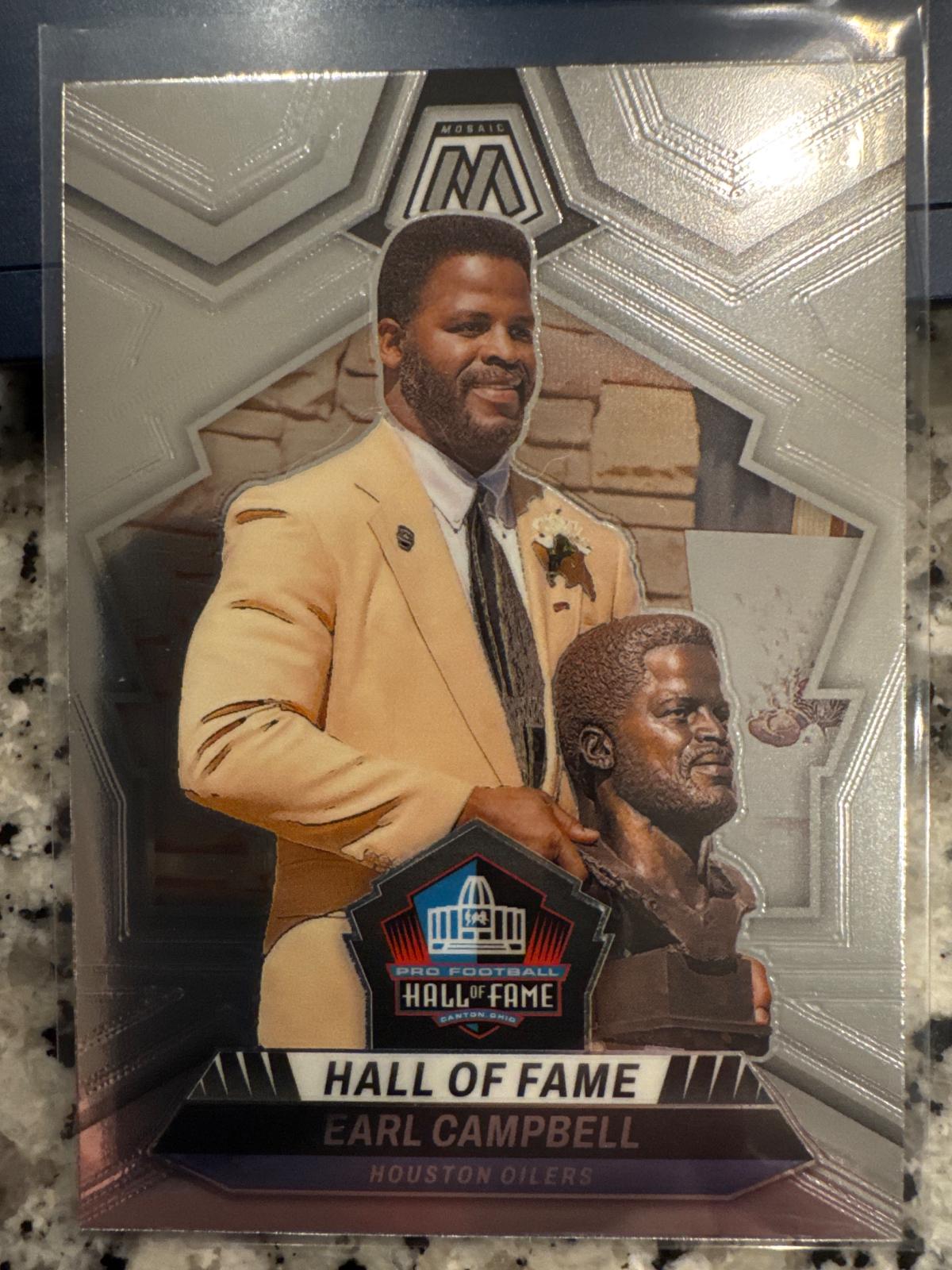 2024 Panini Mosaic Earl Campbell #298 card