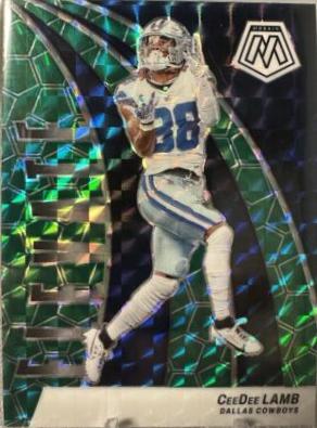 2024 Panini Mosaic Elevate CeeDee Lamb [Green] #13 card