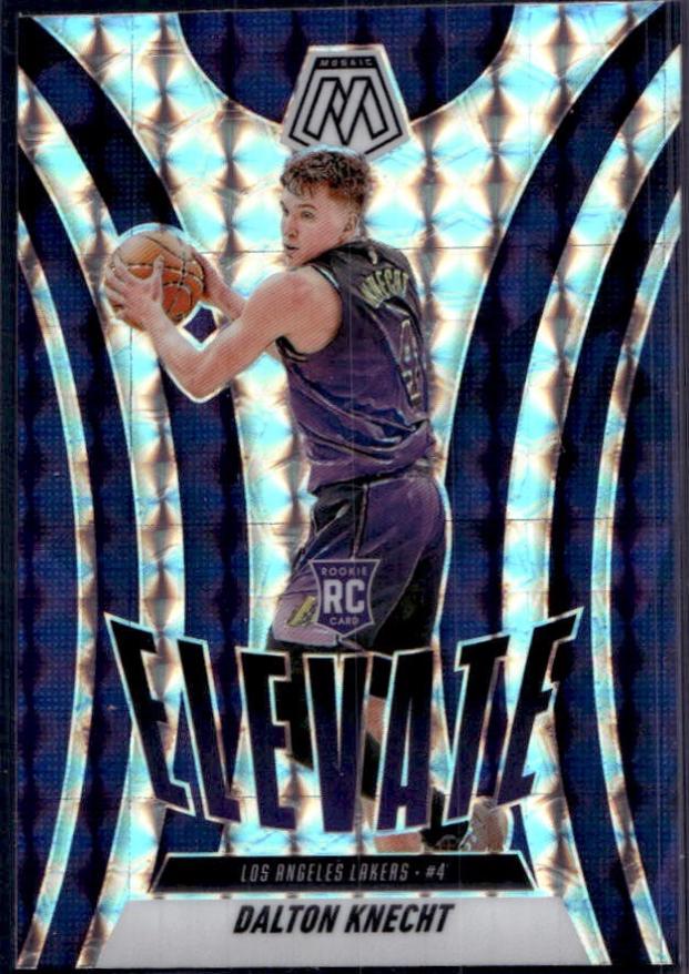 2024 Panini Mosaic Elevate Dalton Knecht [Mosaic] #18 card